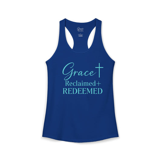 Claimed & Redeemed - Women's Combed, Ring-spun Cotton Poly Racerback Tank