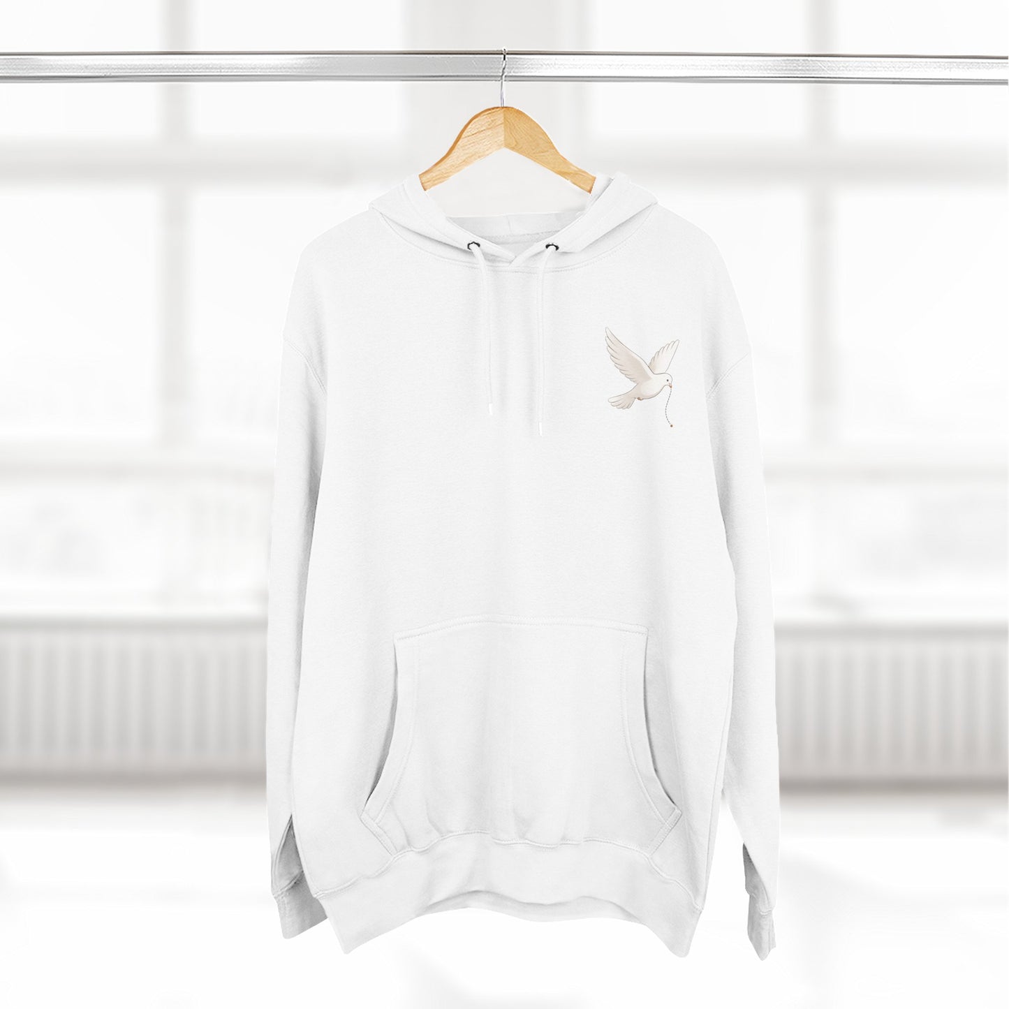 Faith — Men's 80% Cotton/20%. Polyester, Premium Heavyweight Pullover Fleece