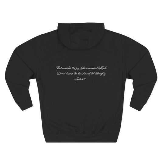 The Cross — Men's 80% Cotton/20%. Polyester, Premium Heavyweight Pullover Fleece