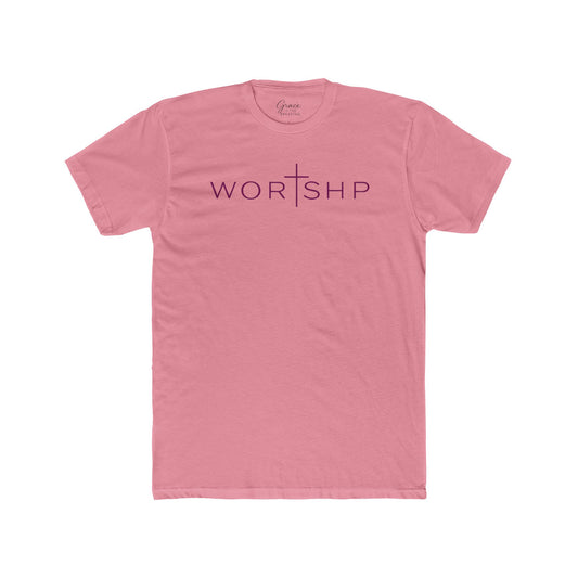 Worshp | Women's Premium Basic Tee - Classic fit. Ultra-soft 100% Premium Cotton. Built for everyday wear.
