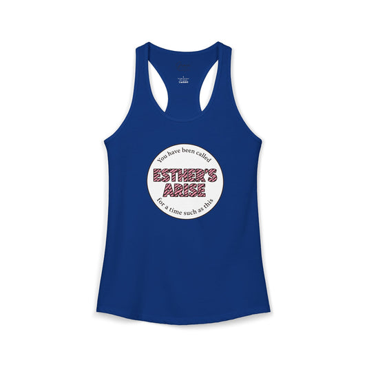 Esther's Arise - Women's Combed, Ring-spun Cotton Poly Racerback Tank