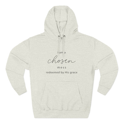 Chosen — 80% Cotton/20%. Polyester, Premium Heavyweight Pullover Fleece