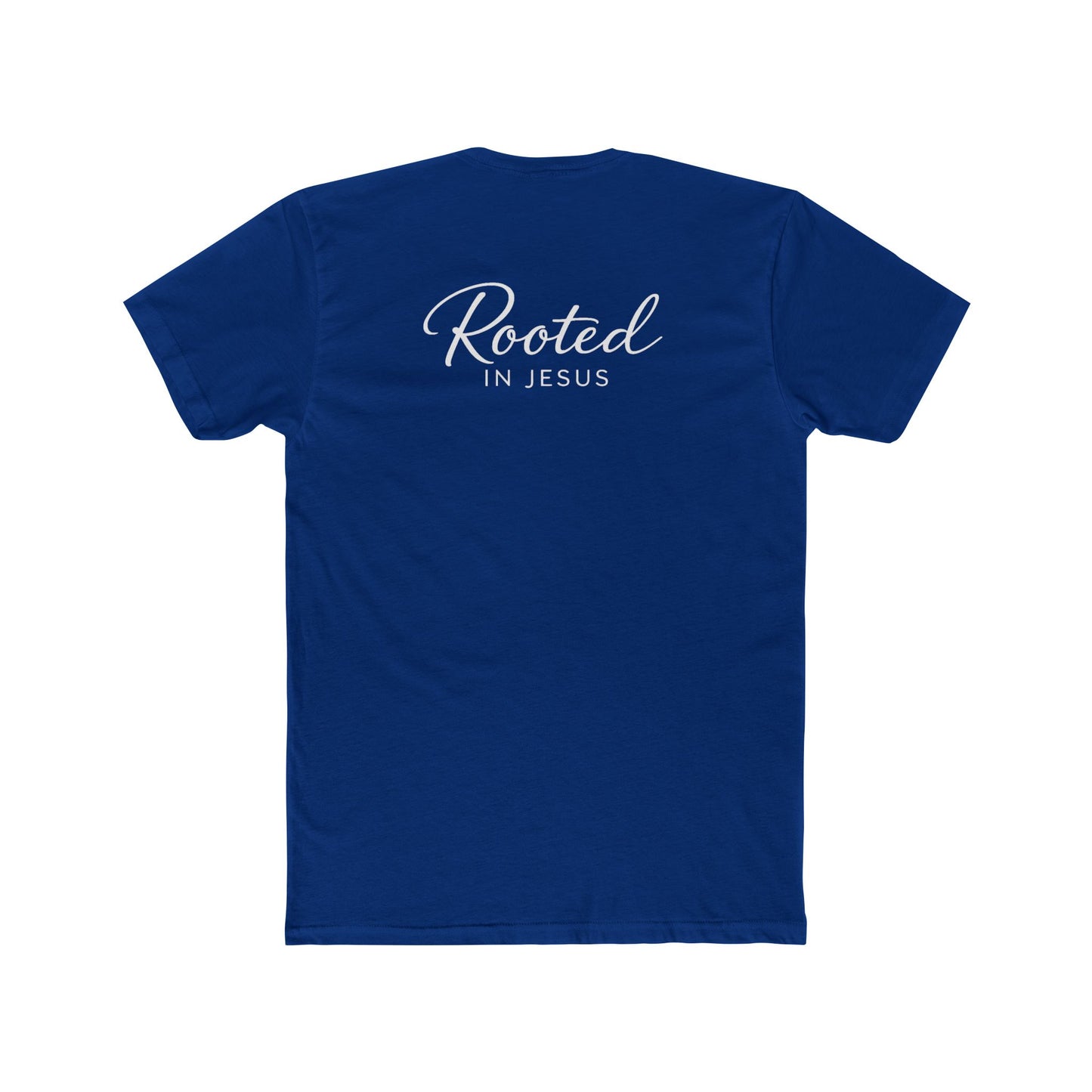 Rooted in Jesus Tee | Women's Premium Basic Tee - Classic fit. Ultra-soft 100% Premium Cotton. Built for everyday wear.