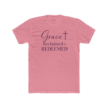 Claimed & Redeemed | Women's Premium Basic Tee - Classic fit. Ultra-soft 100% Premium Cotton. Built for everyday wear.