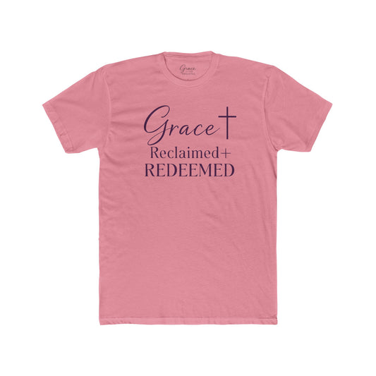 Claimed & Redeemed | Women's Premium Basic Tee - Classic fit. Ultra-soft 100% Premium Cotton. Built for everyday wear.