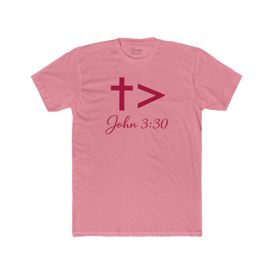 John 3:30 | Women's Premium Basic Tee - Classic fit. Ultra-soft 100% Premium Cotton. Built for everyday wear.
