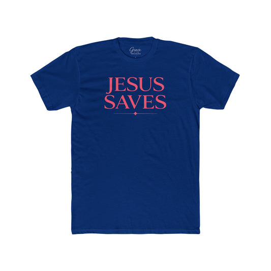 Jesus Saves | Women's Premium Basic Tee - Classic fit. Ultra-soft 100% Premium Cotton. Built for everyday wear.
