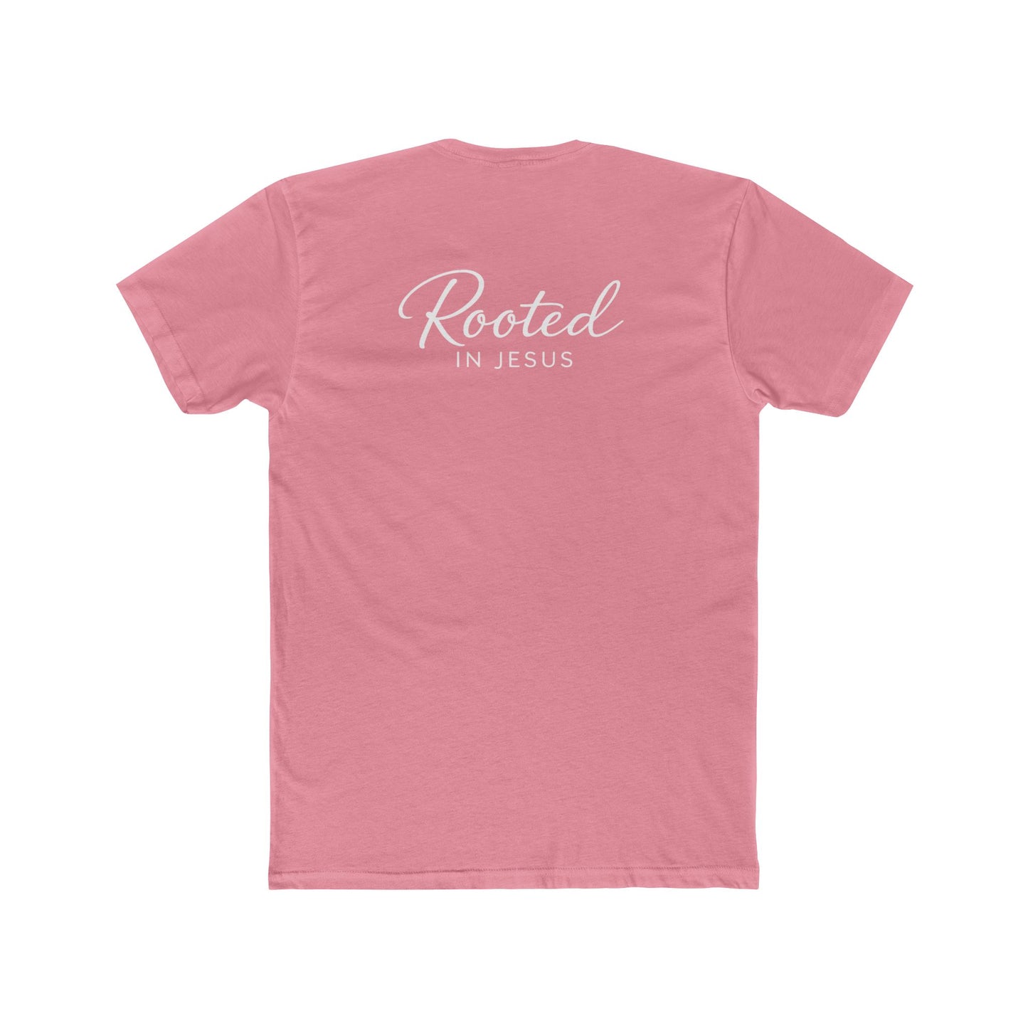 Rooted in Jesus Tee | Women's Premium Basic Tee - Classic fit. Ultra-soft 100% Premium Cotton. Built for everyday wear.