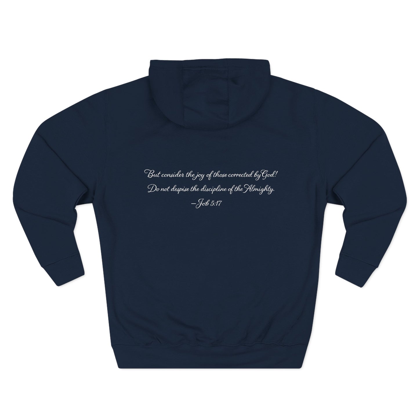 The Cross — Men's 80% Cotton/20%. Polyester, Premium Heavyweight Pullover Fleece