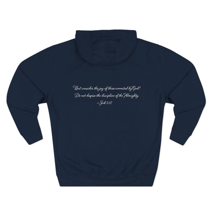 The Cross — Men's 80% Cotton/20%. Polyester, Premium Heavyweight Pullover Fleece
