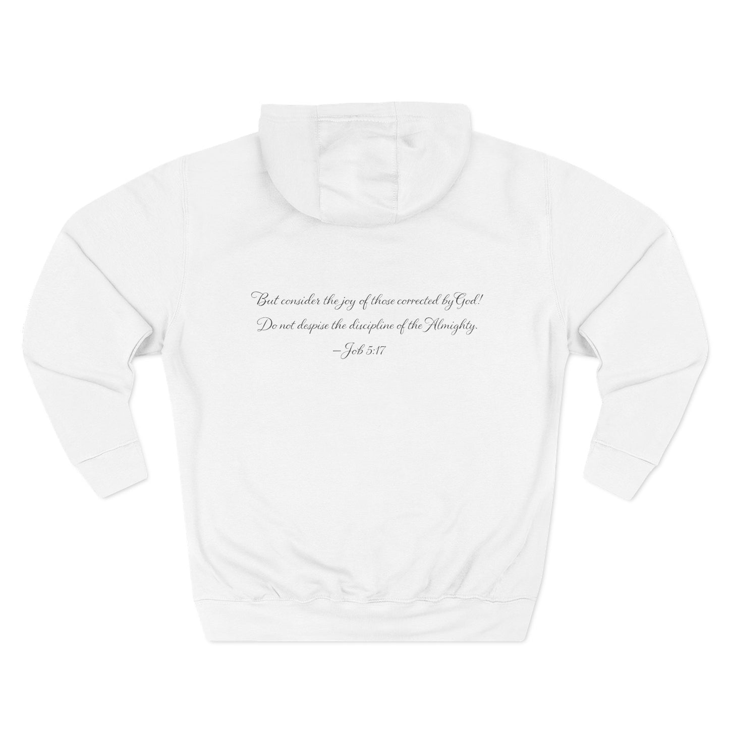 The Cross — Men's 80% Cotton/20%. Polyester, Premium Heavyweight Pullover Fleece