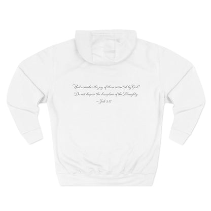 The Cross — Men's 80% Cotton/20%. Polyester, Premium Heavyweight Pullover Fleece