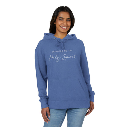 Holy Spirit Hoodie | Lightweight French Terry Pullover Hoodie, 80% Cotton/20% Polyester, soft blended comfort.