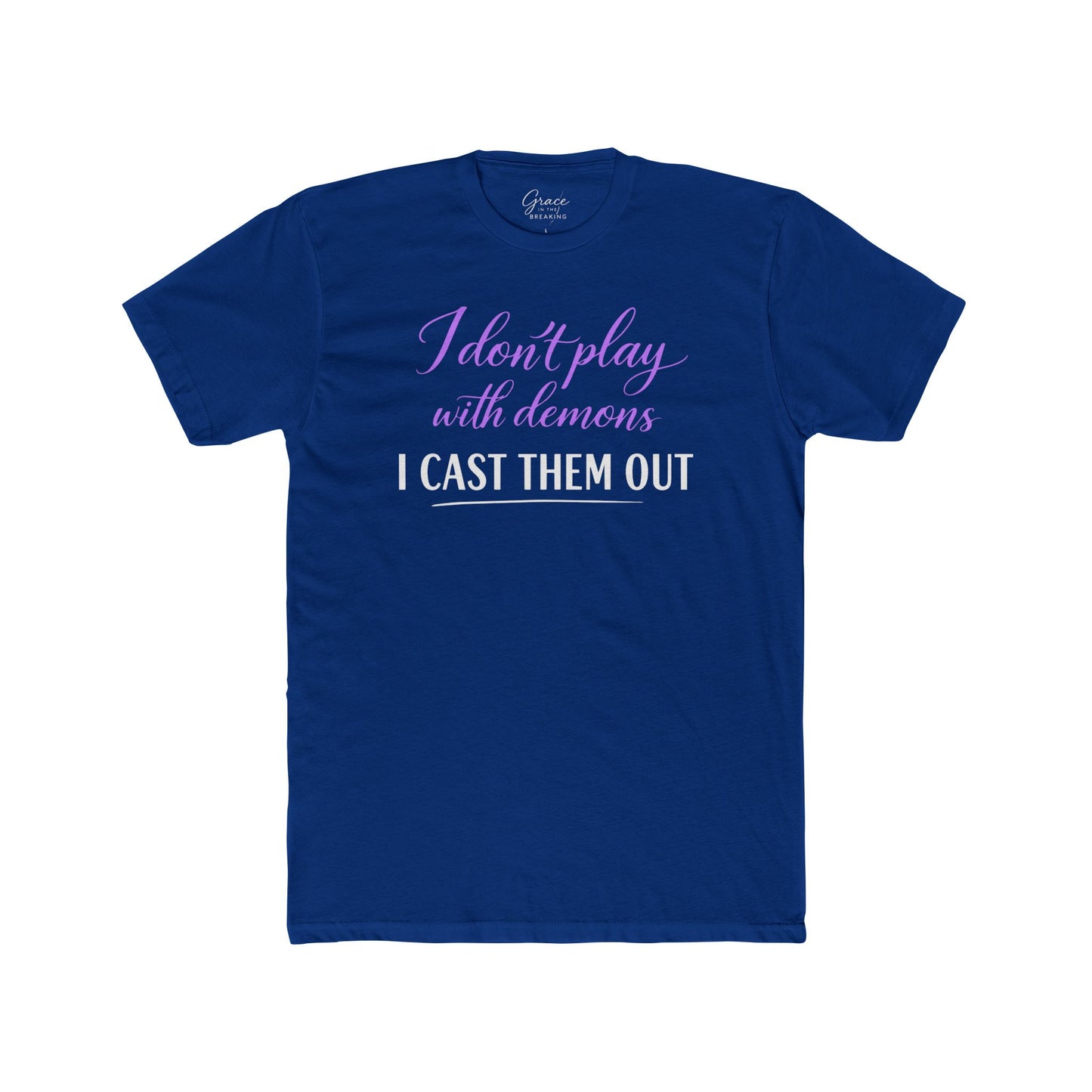 I Don't Play with Demons | Women's Premium Basic Tee - Classic fit. Ultra-soft 100% Premium Cotton. Built for everyday wear.