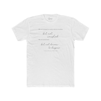 2 Corinthians Tee | Women's Premium Basic Tee - Classic fit. Ultra-soft 100% Premium Cotton. Built for everyday wear.