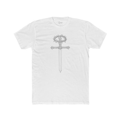 The Cross | Men's Premium Basic Tee - Classic fit. Ultra-soft 100% Premium Cotton. Built for everyday wear.