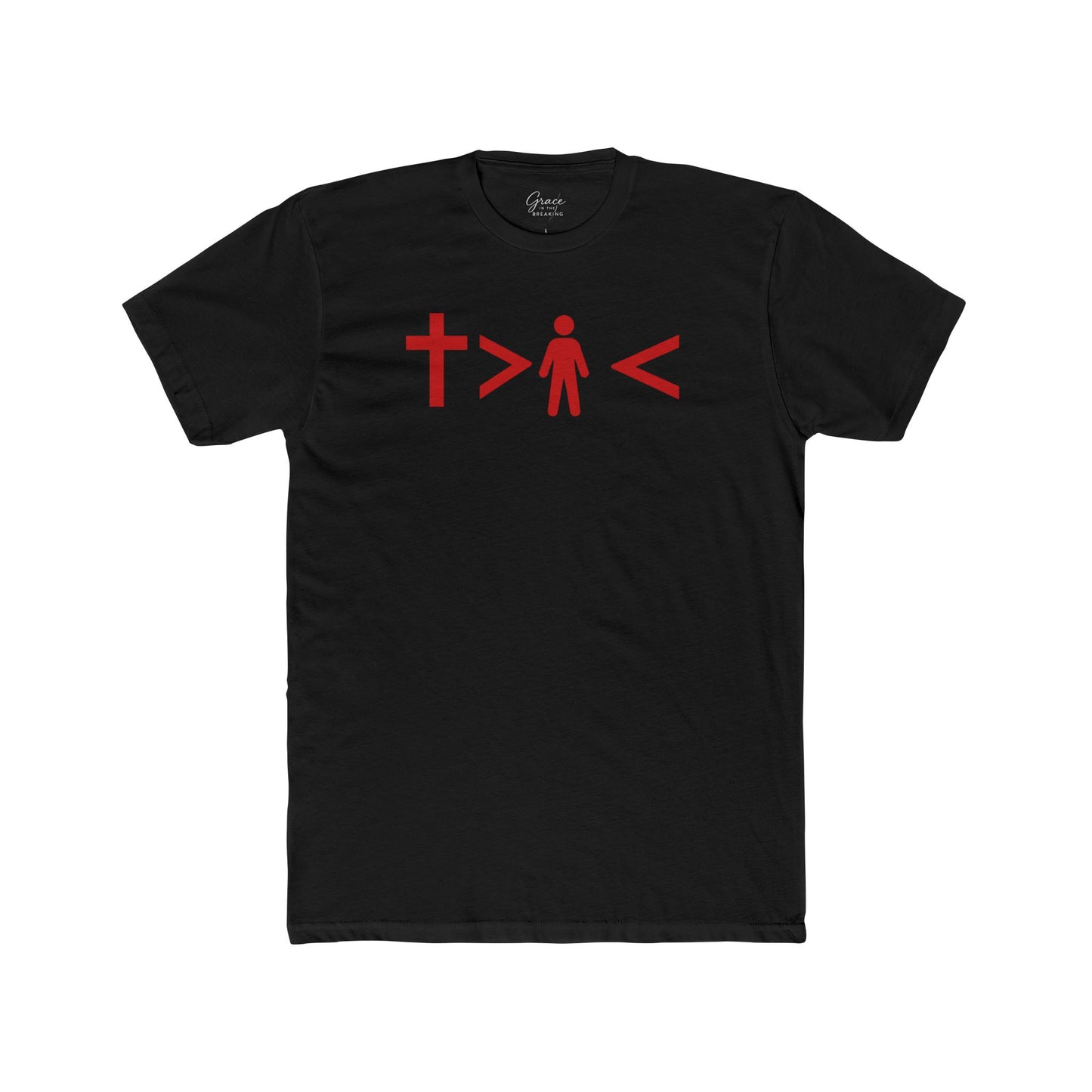 Cross Me | Men's Premium Basic Tee - Classic fit. Ultra-soft 100% Premium Cotton. Built for everyday wear.