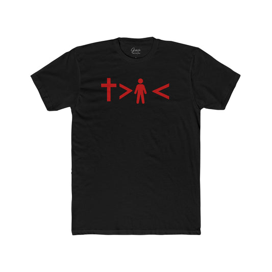 Cross Me | Men's Premium Basic Tee - Classic fit. Ultra-soft 100% Premium Cotton. Built for everyday wear.