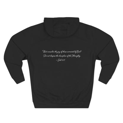 The Cross — Men's 80% Cotton/20%. Polyester, Premium Heavyweight Pullover Fleece