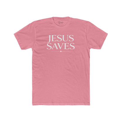 Jesus Saves | Women's Premium Basic Tee - Classic fit. Ultra-soft 100% Premium Cotton. Built for everyday wear.