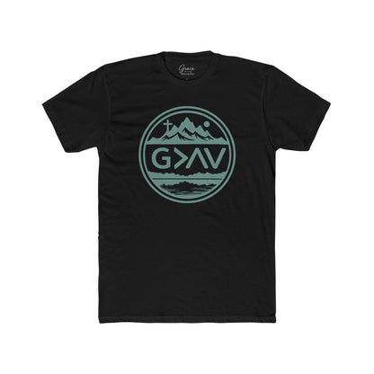 MountainTop | Men's Premium Basic Tee - Classic fit. Ultra-soft 100% Premium Cotton. Built for everyday wear.