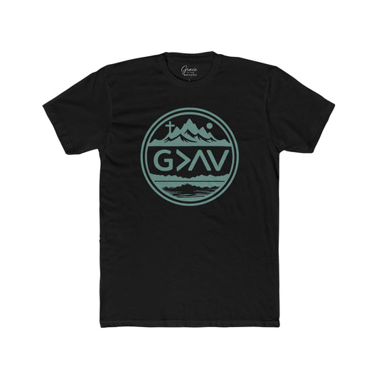 MountainTop | Men's Premium Basic Tee - Classic fit. Ultra-soft 100% Premium Cotton. Built for everyday wear.