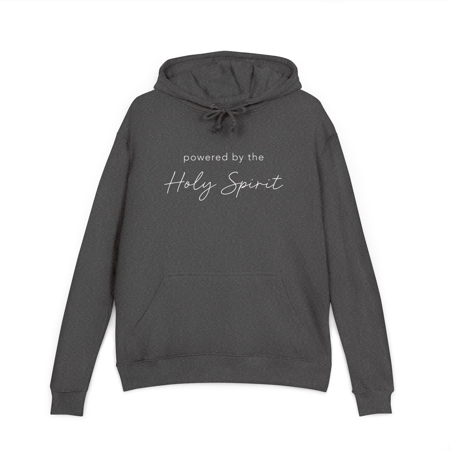 Holy Spirit Hoodie | Lightweight French Terry Pullover Hoodie, 80% Cotton/20% Polyester, soft blended comfort.