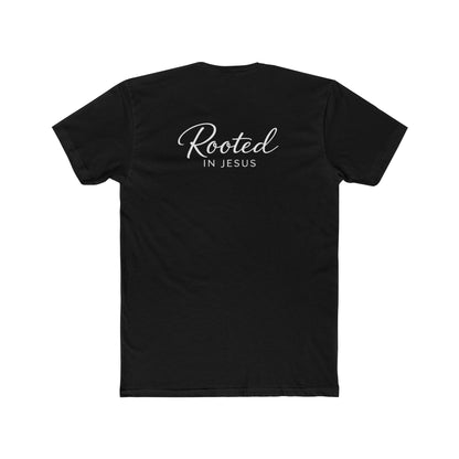 Rooted in Jesus Tee | Women's Premium Basic Tee - Classic fit. Ultra-soft 100% Premium Cotton. Built for everyday wear.