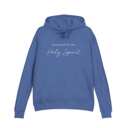 Holy Spirit Hoodie | Lightweight French Terry Pullover Hoodie, 80% Cotton/20% Polyester, soft blended comfort.