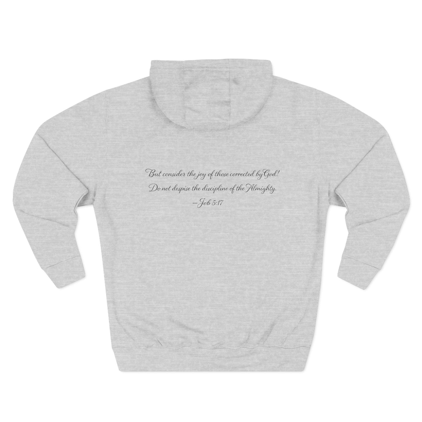 The Cross — Men's 80% Cotton/20%. Polyester, Premium Heavyweight Pullover Fleece