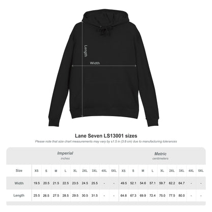 Chosen Hoodie | Lightweight French Terry Pullover Hoodie, 80% Cotton/20% Polyester, soft blended comfort.