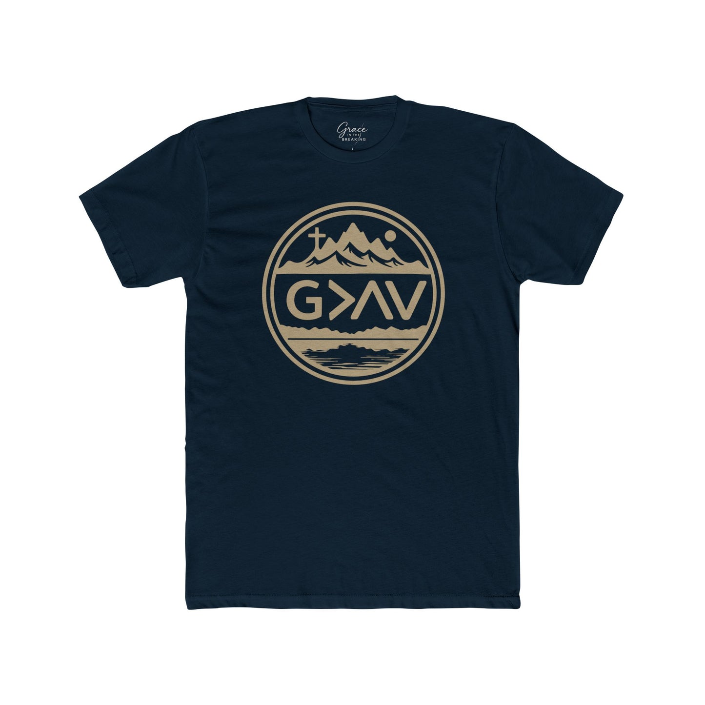 MountainTop | Men's Premium Basic Tee - Classic fit. Ultra-soft 100% Premium Cotton. Built for everyday wear.