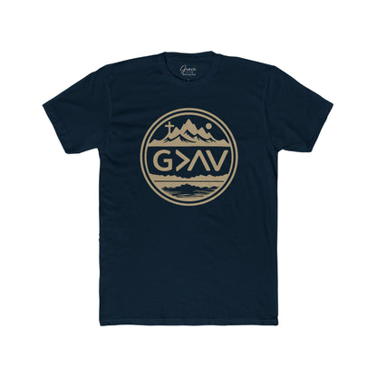 MountainTop | Men's Premium Basic Tee - Classic fit. Ultra-soft 100% Premium Cotton. Built for everyday wear.