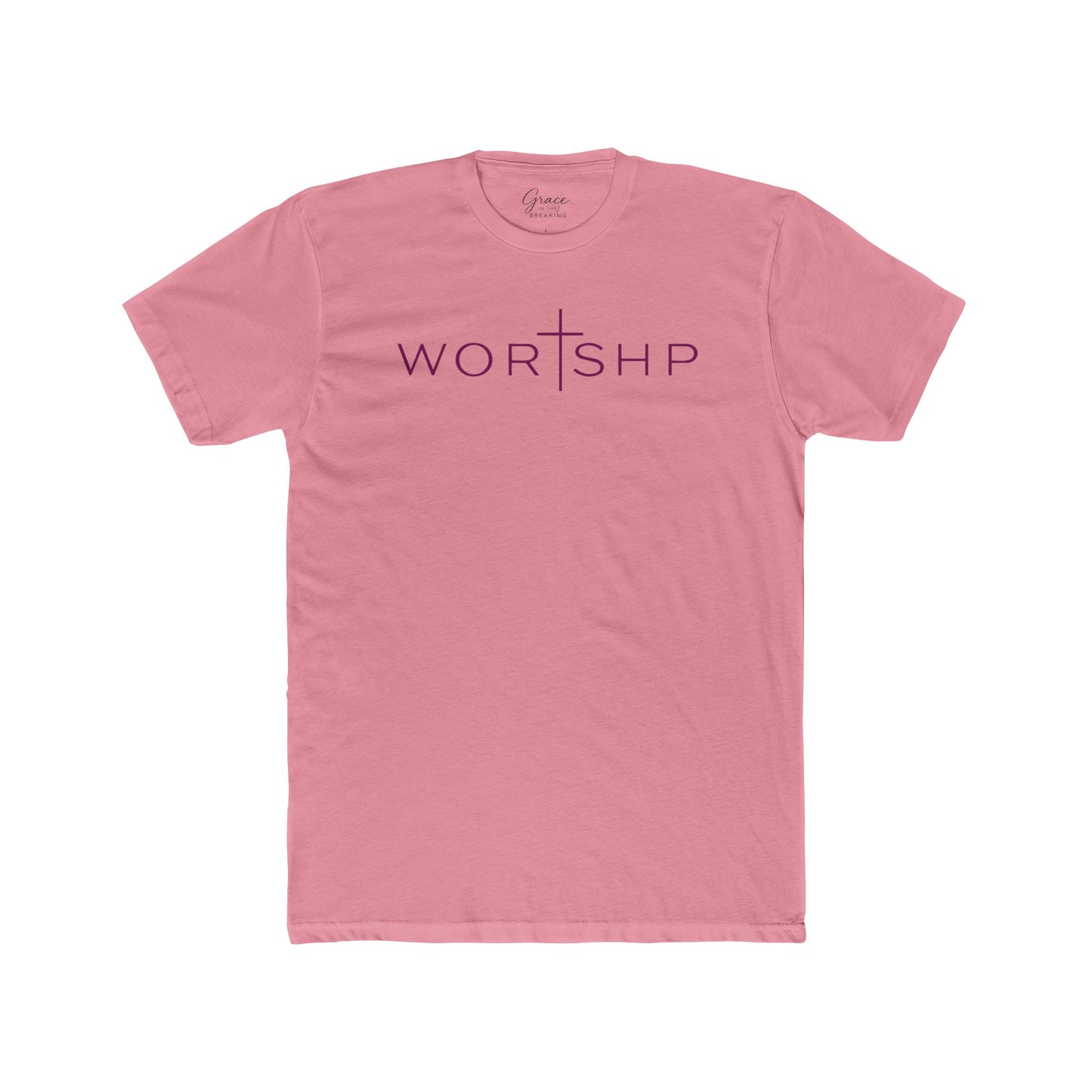 Worshp | Women's Premium Basic Tee - Classic fit. Ultra-soft 100% Premium Cotton. Built for everyday wear.