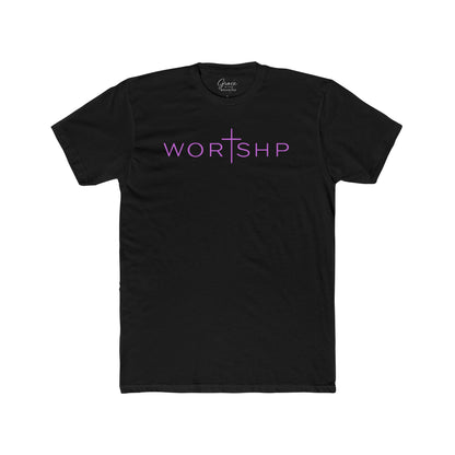 Worshp | Women's Premium Basic Tee - Classic fit. Ultra-soft 100% Premium Cotton. Built for everyday wear.
