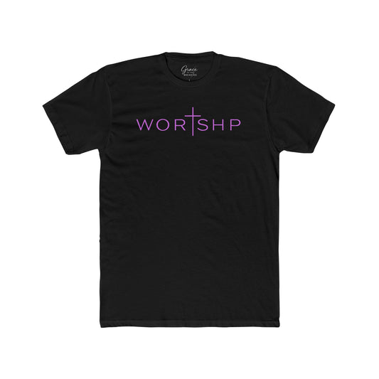 Worshp | Women's Premium Basic Tee - Classic fit. Ultra-soft 100% Premium Cotton. Built for everyday wear.
