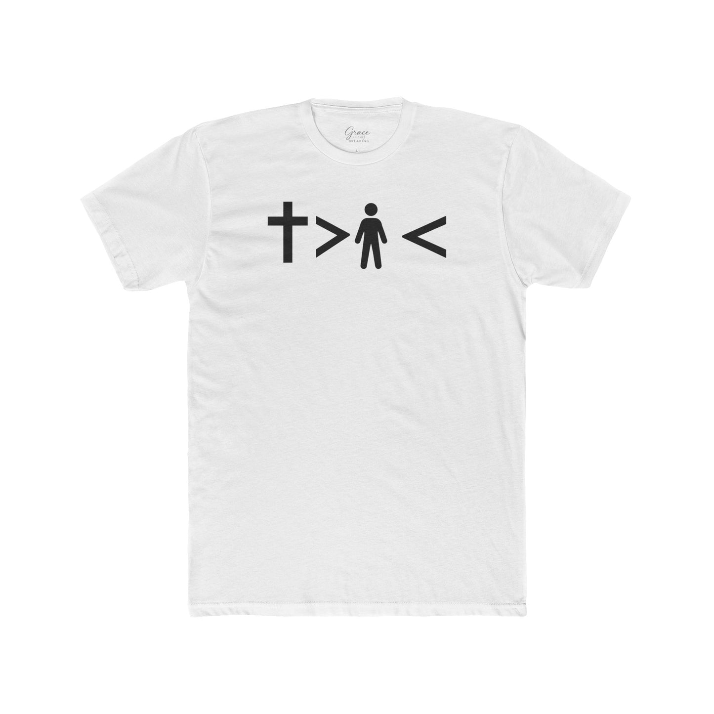 Cross Me | Men's Premium Basic Tee - Classic fit. Ultra-soft 100% Premium Cotton. Built for everyday wear.