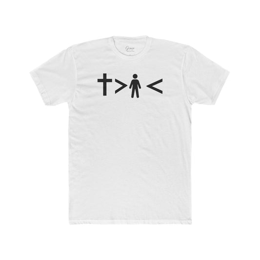 Cross Me | Men's Premium Basic Tee - Classic fit. Ultra-soft 100% Premium Cotton. Built for everyday wear.