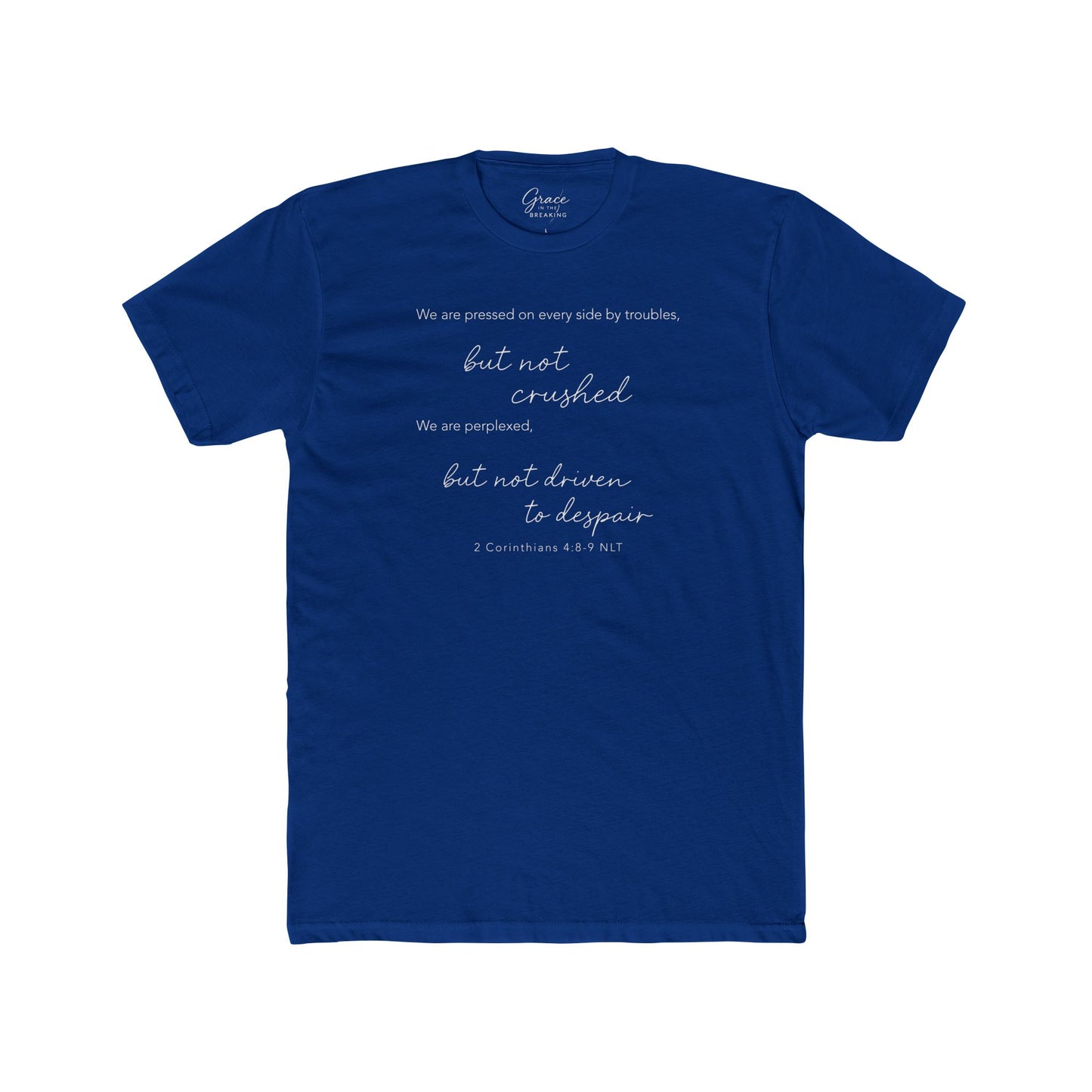 2 Corinthians Tee | Women's Premium Basic Tee - Classic fit. Ultra-soft 100% Premium Cotton. Built for everyday wear.