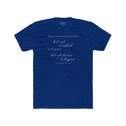 2 Corinthians Tee | Women's Premium Basic Tee - Classic fit. Ultra-soft 100% Premium Cotton. Built for everyday wear.