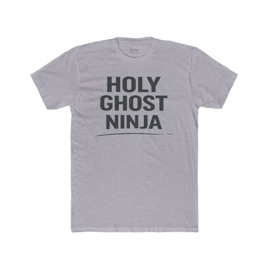 Holy Ghost Ninja | Men's Premium Basic Tee - Classic fit. Ultra-soft 100% Premium Cotton. Built for everyday wear.