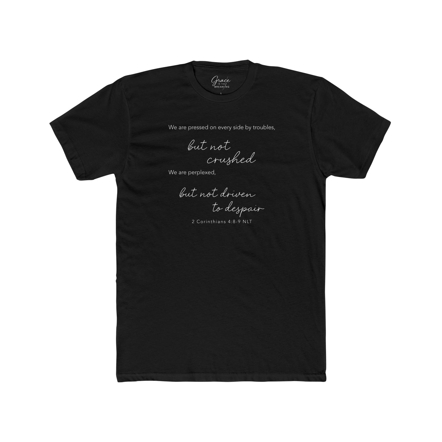 2 Corinthians Tee | Women's Premium Basic Tee - Classic fit. Ultra-soft 100% Premium Cotton. Built for everyday wear.