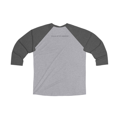 Jesus Saves | Premium, Long Sleeve Heather Raglan Baseball Tee