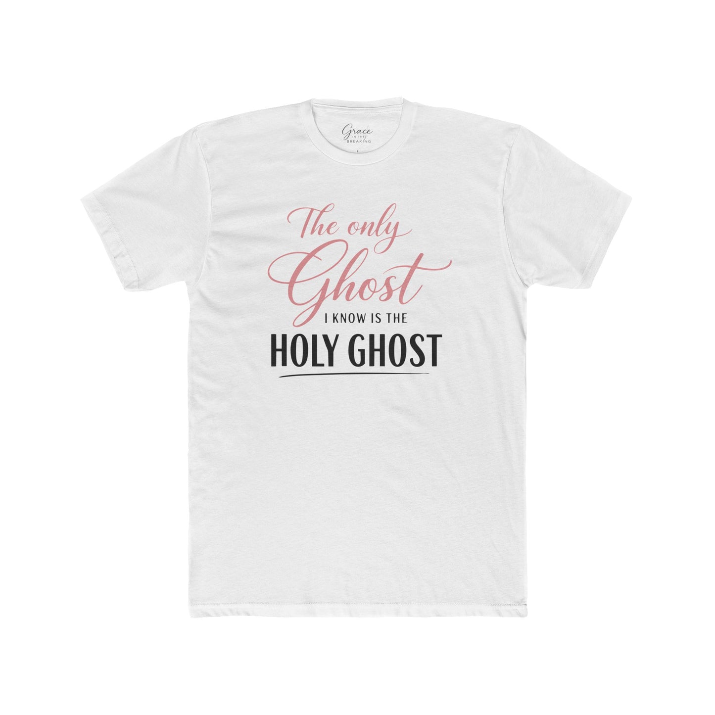 Holy Ghost | Women's Premium Basic Tee - Classic fit. Ultra-soft 100% Premium Cotton. Built for everyday wear.