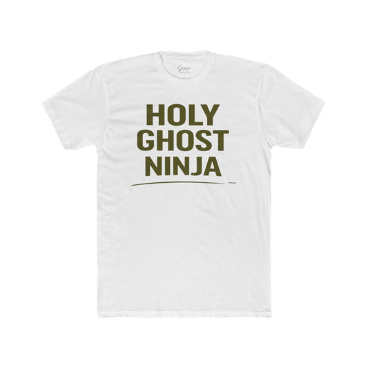 Holy Ghost Ninja | Men's Premium Basic Tee - Classic fit. Ultra-soft 100% Premium Cotton. Built for everyday wear.