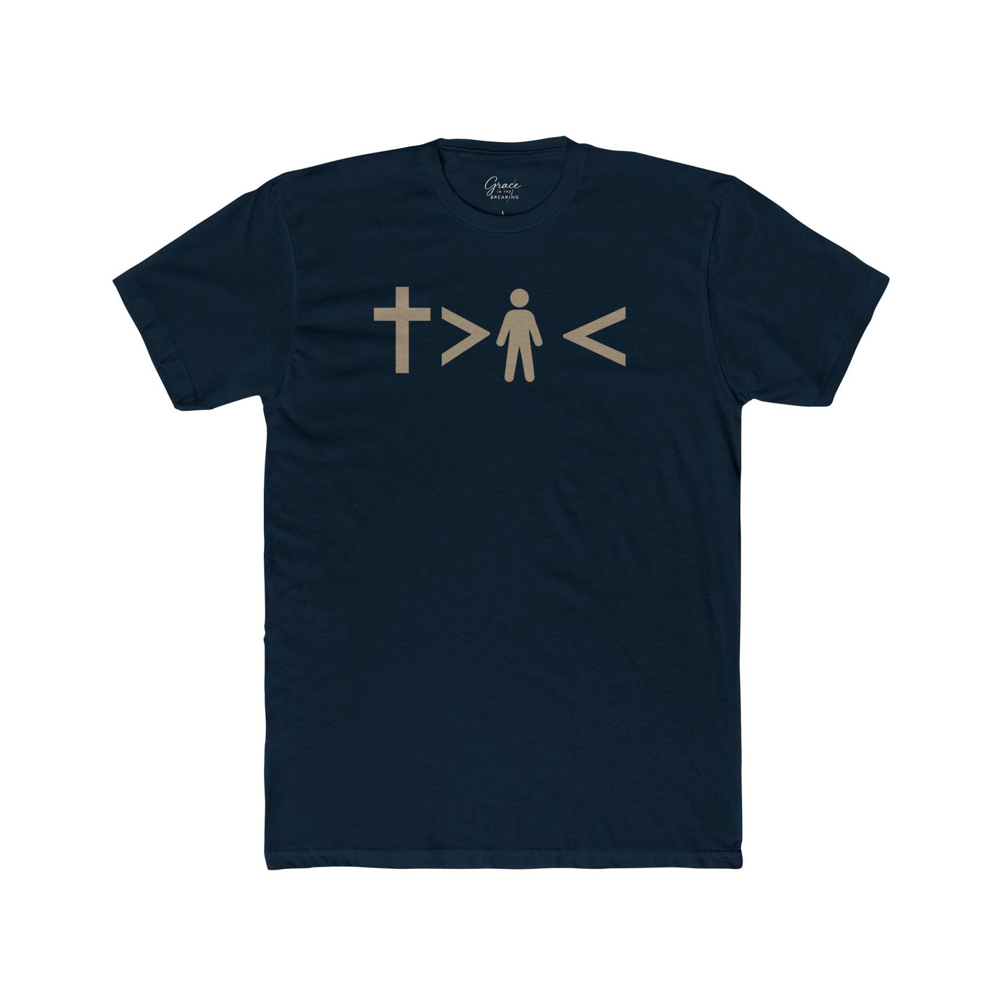 Cross Me | Men's Premium Basic Tee - Classic fit. Ultra-soft 100% Premium Cotton. Built for everyday wear.