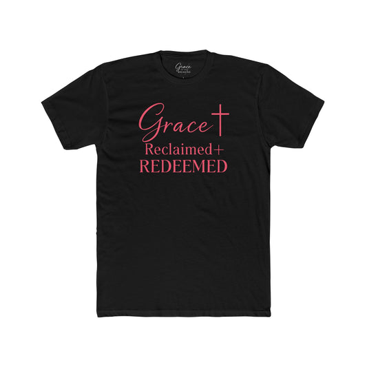 Claimed & Redeemed | Women's Premium Basic Tee - Classic fit. Ultra-soft 100% Premium Cotton. Built for everyday wear.