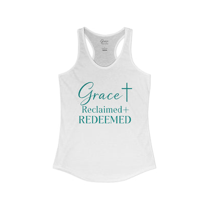 Claimed & Redeemed - Women's Combed, Ring-spun Cotton Poly Racerback Tank