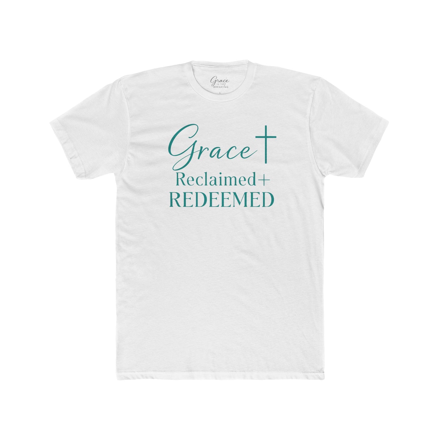 Claimed & Redeemed | Women's Premium Basic Tee - Classic fit. Ultra-soft 100% Premium Cotton. Built for everyday wear.