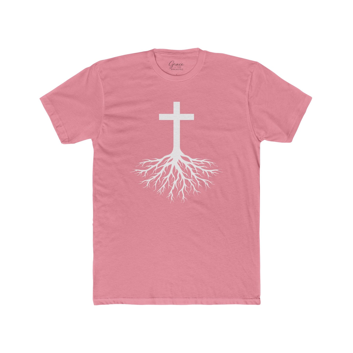 Rooted in Jesus Tee | Women's Premium Basic Tee - Classic fit. Ultra-soft 100% Premium Cotton. Built for everyday wear.